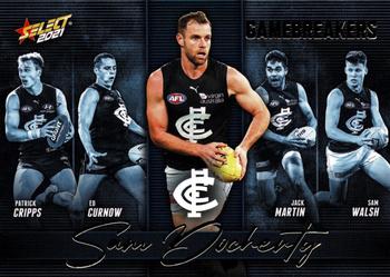 2021 Select AFL Footy Stars - Gamebreakers #GB13 Sam Docherty Front